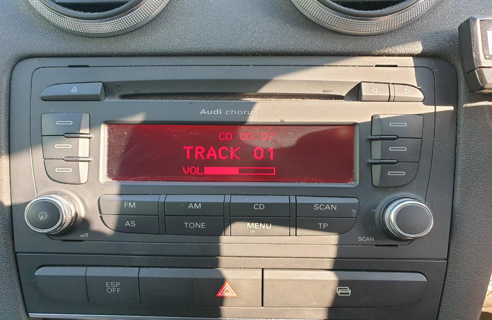 Audi A3 TDI E CD Player